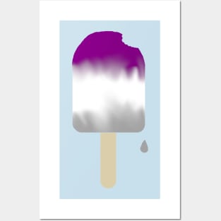 One Proud Popsicle - Ace Pride Flavor Posters and Art
